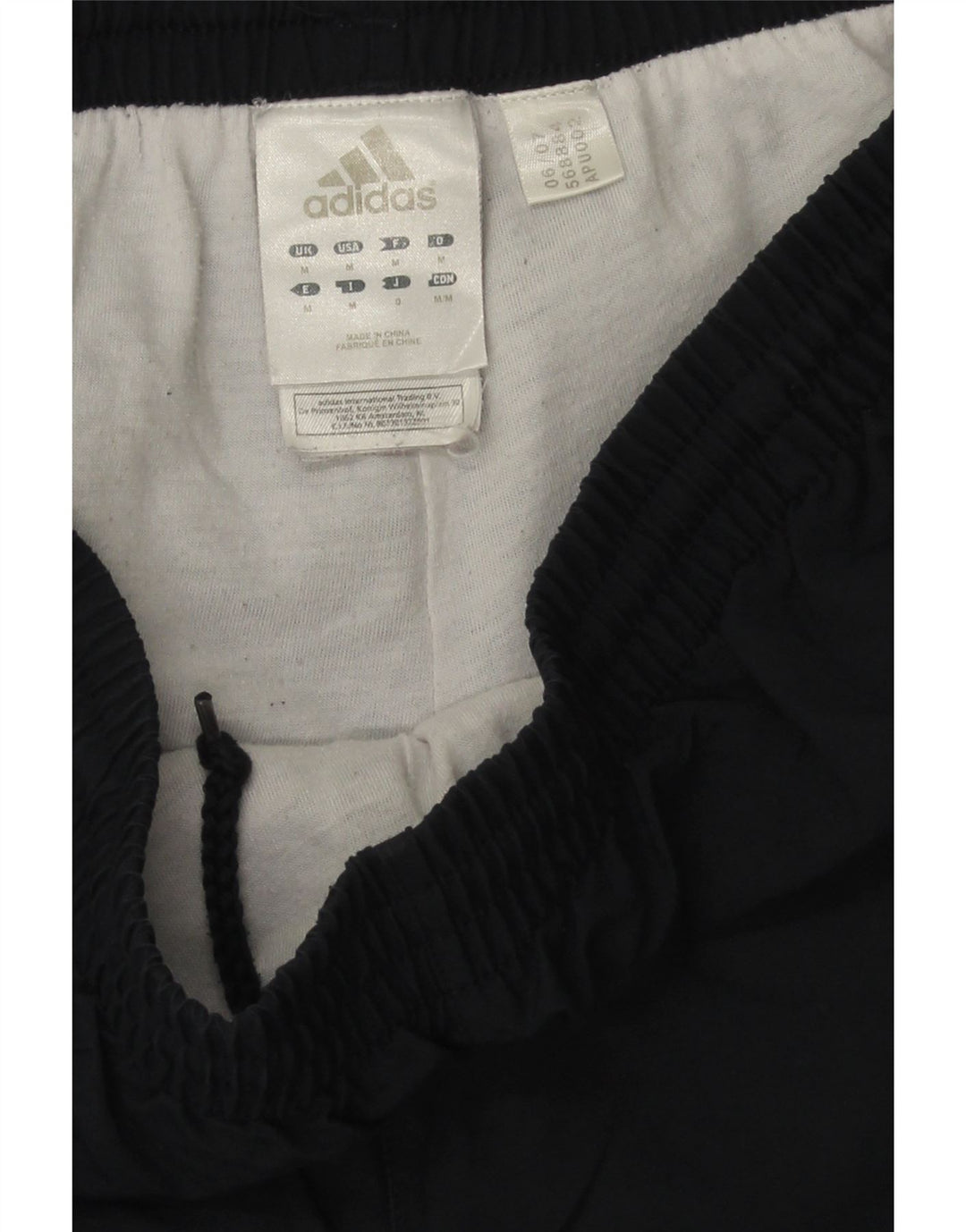 Adidas Hombre Pantalones De Chándal Joggers Medium Azul Marino Poliéster