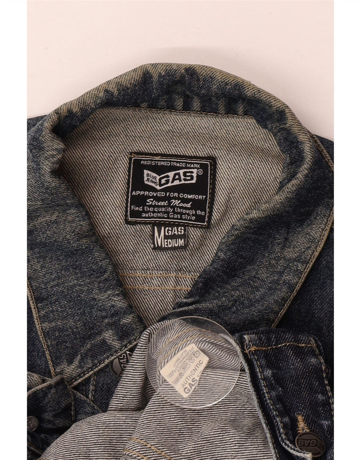 Chaqueta vaquera para mujer Gas UK 44 Algodón azul marino mediano