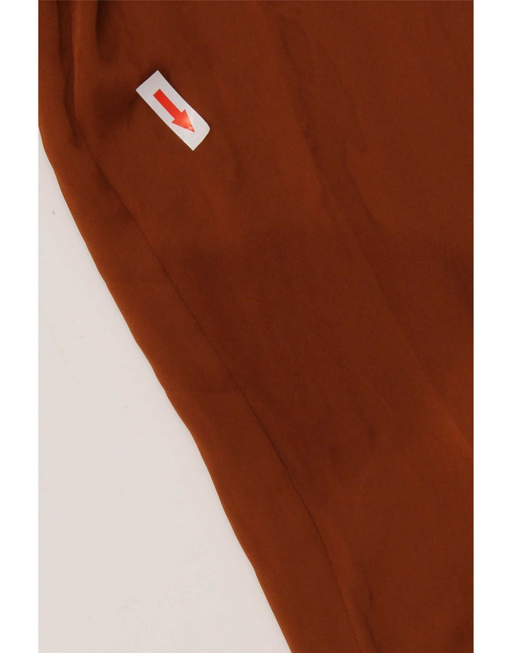 Marks & Spencer Blusa de Manga Larga Autograph para Mujer UK 40 Marrón Medio