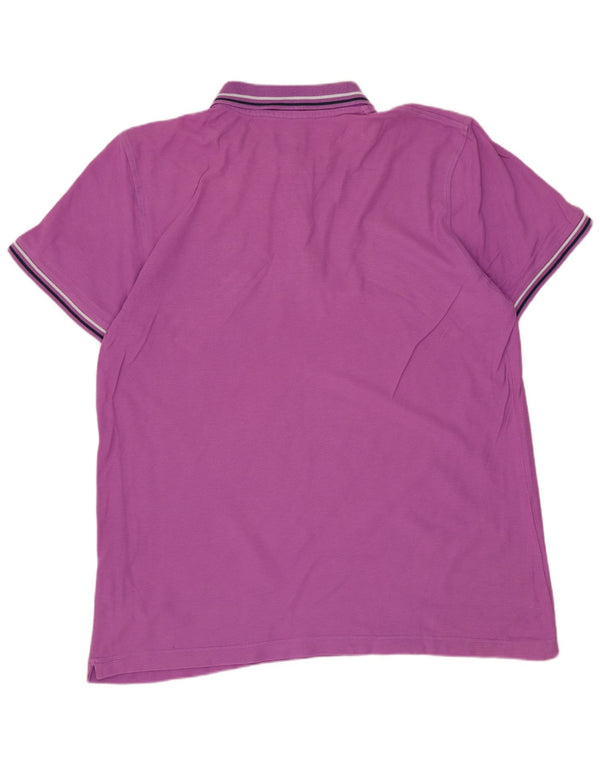 LOTTO Polo Hombre XL Algodón Morado