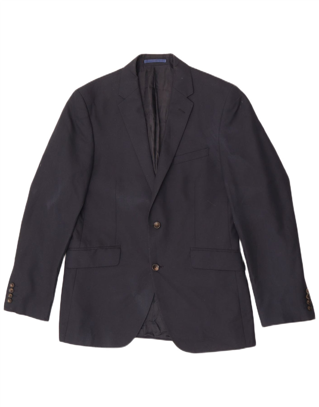 Marks & Spencer Chaqueta tipo blazer de 2 botones para hombre UK 38 Medium Azul marino