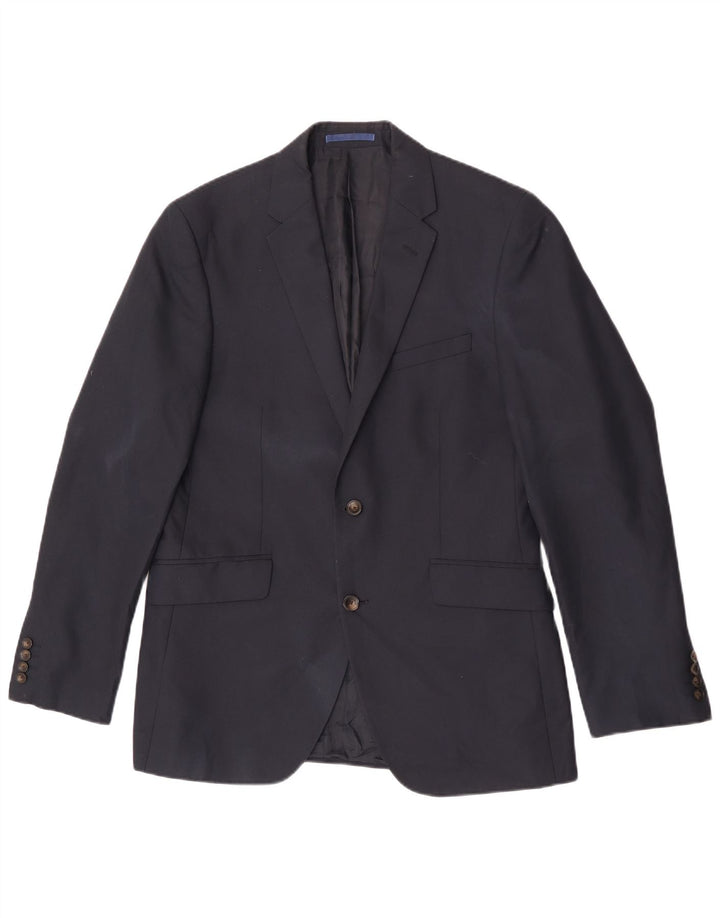 Marks & Spencer Chaqueta tipo blazer de 2 botones para hombre UK 38 Medium Azul marino