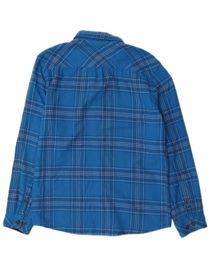 O'Neill Camisa De Franela De Corte Clásico Para Hombre Algodón A Cuadros Azul Medio