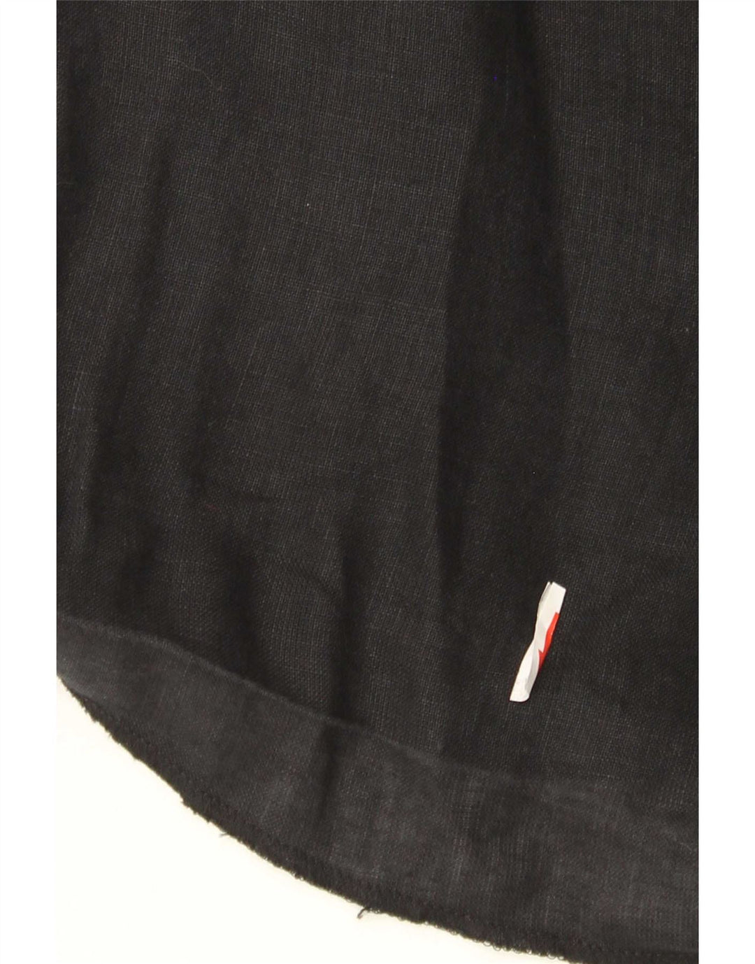 Zara Mujer Pantalones Cortos Chinos De Cintura Alta Mediano W28 Negro