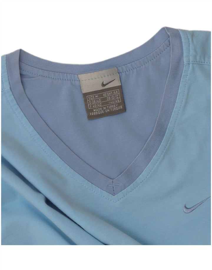 Camiseta NIKE Mujer Top UK 10/12 Azul Medio