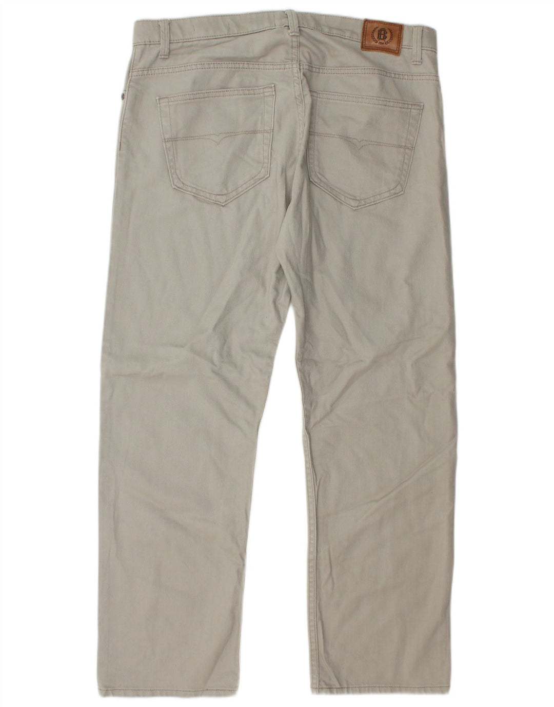Marks & Spencer Vaqueros rectos para hombre W36 L29 Algodón gris