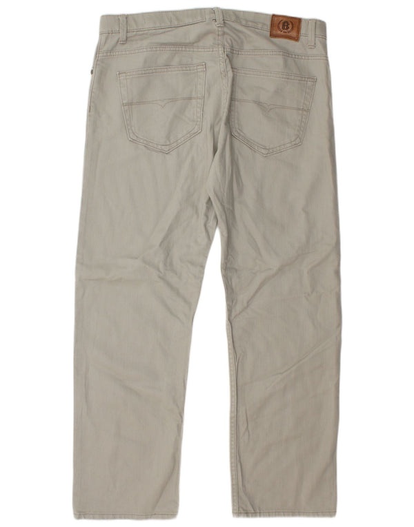 Marks & Spencer Vaqueros rectos para hombre W36 L29 Algodón gris