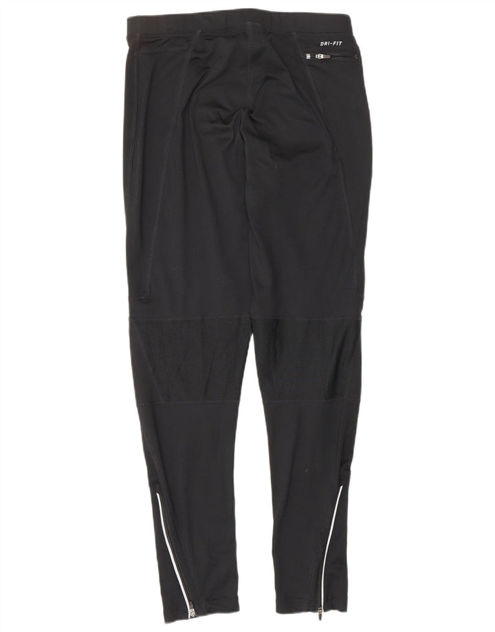 Nike Dri Fit Leggings deportivos de poliéster para hombre, talla grande, color negro