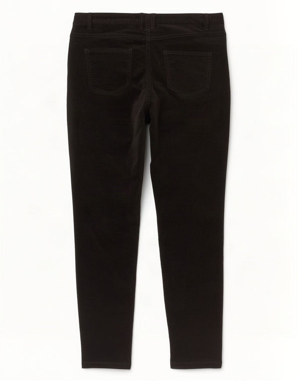 Marks & Spencer Pantalones de pana de cintura alta para mujer UK 12 Medium W32 L29 Bl