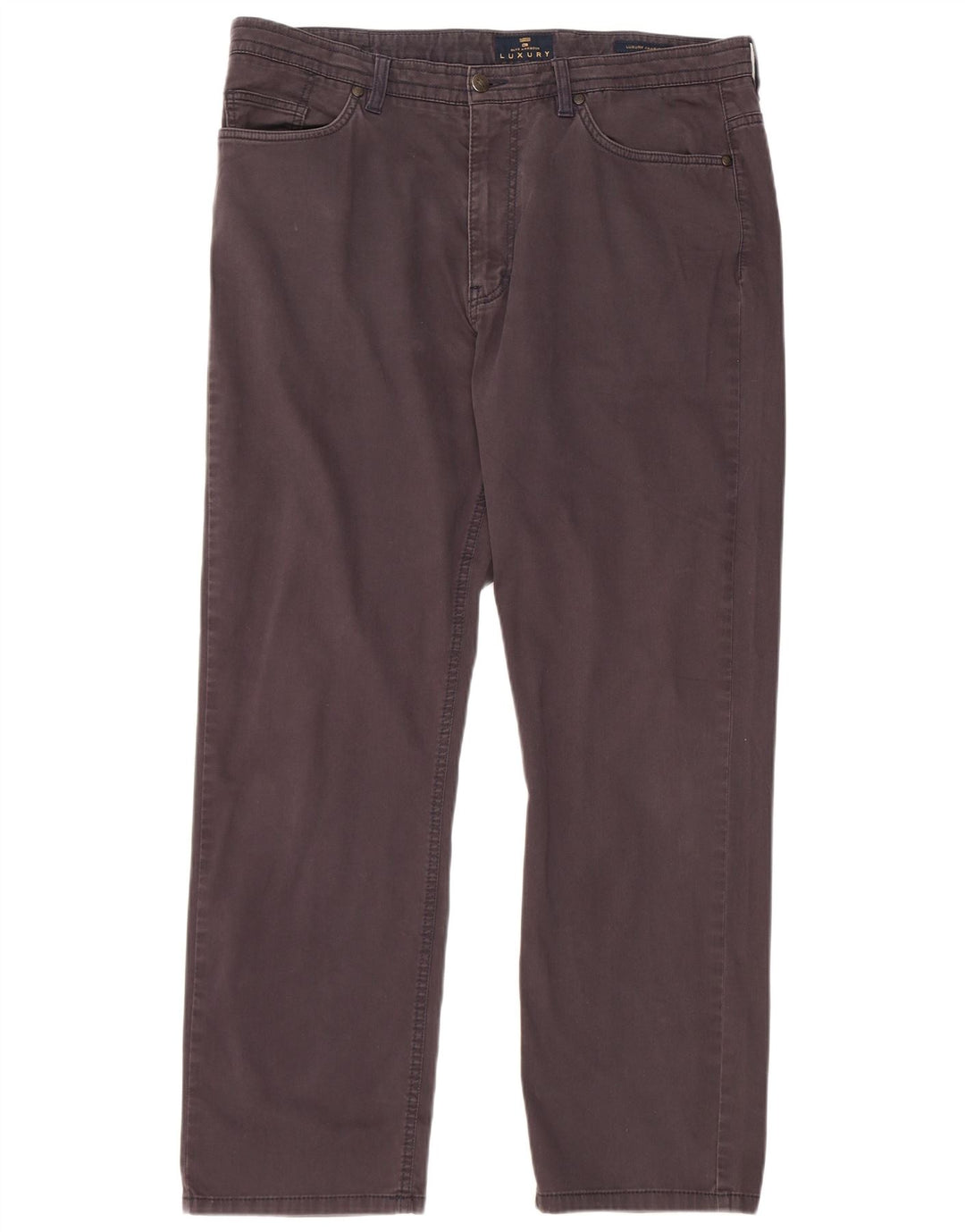 Marks & Spencer Pantalones informales Blue Harbor para hombre W38 L31 Azul marino