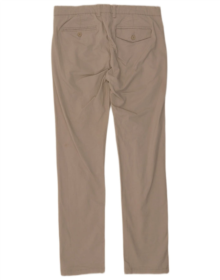 French Connection Pantalones chinos ajustados para hombre W32 L31 Gris