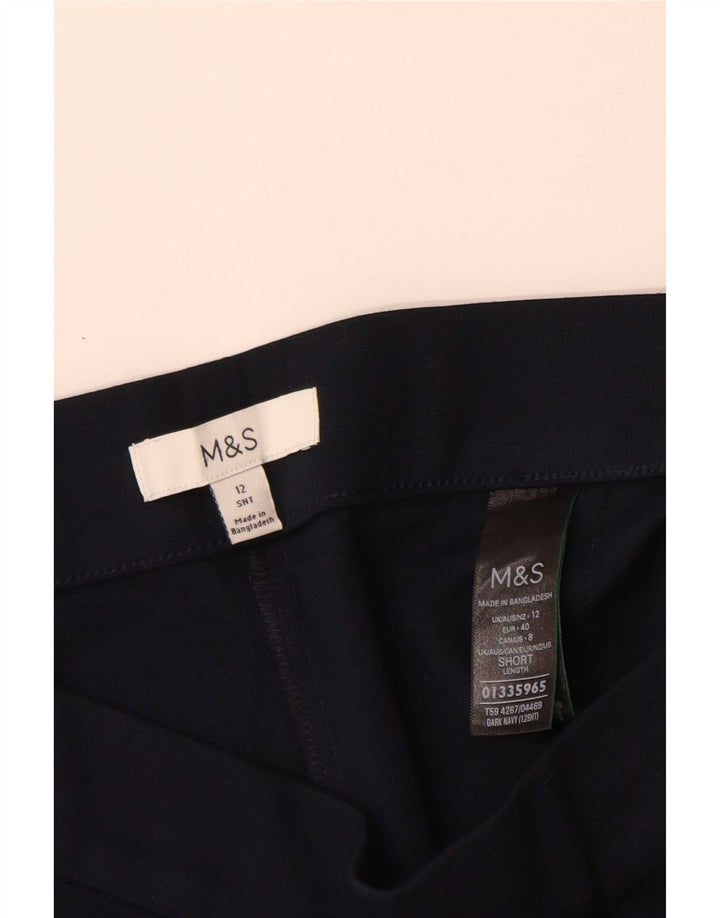 Marks & Spencer Leggings para mujer UK 40 Medium Azul marino Viscosa