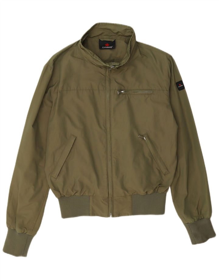 Cazadora bomber Canadiens para niño 15-16 años Algodón verde