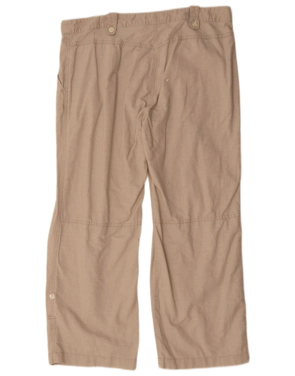 Gap Pantalones Chinos Pegged para Mujer UK 8 Small W34 L26 Algodón Beige