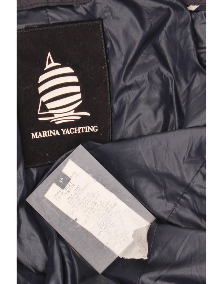 MARINA YACHTING Chaqueta acolchada para mujer IT 46 Grande Azul marino