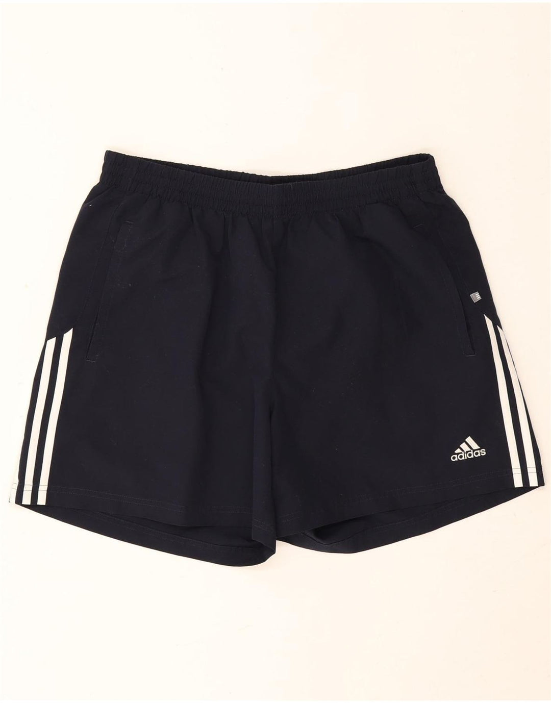 Pantalón Corto Deportivo Adidas Hombre Mediano Negro Poliéster