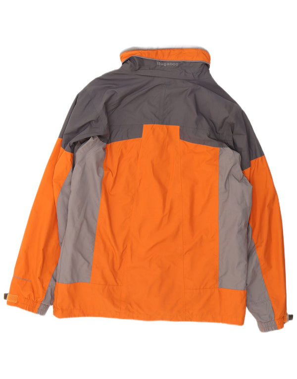 Columbia Bugaboo - Chaqueta de esquí holgada para hombre, talla 38, color naranja medio