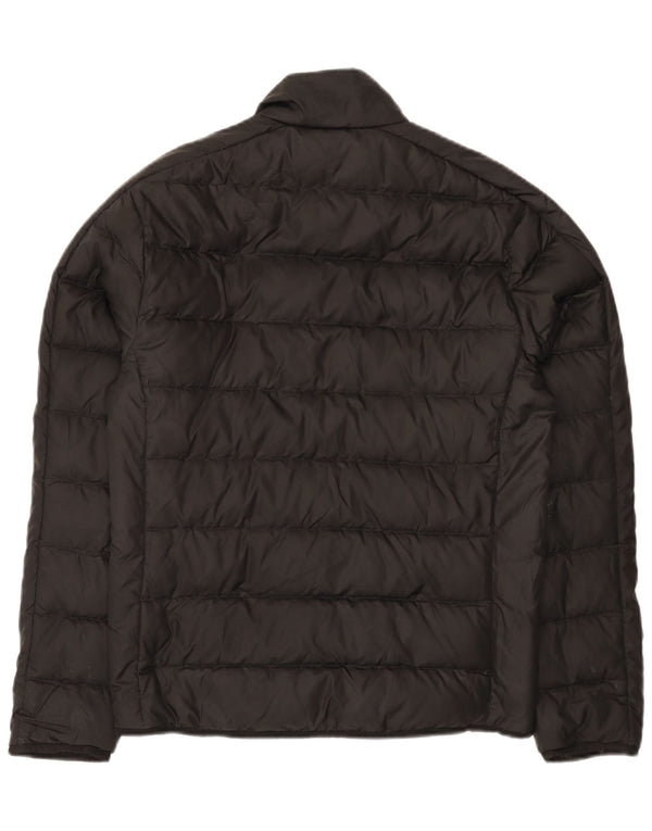 Adidas Chaqueta acolchada para hombre UK 36 Small Negro Poliéster