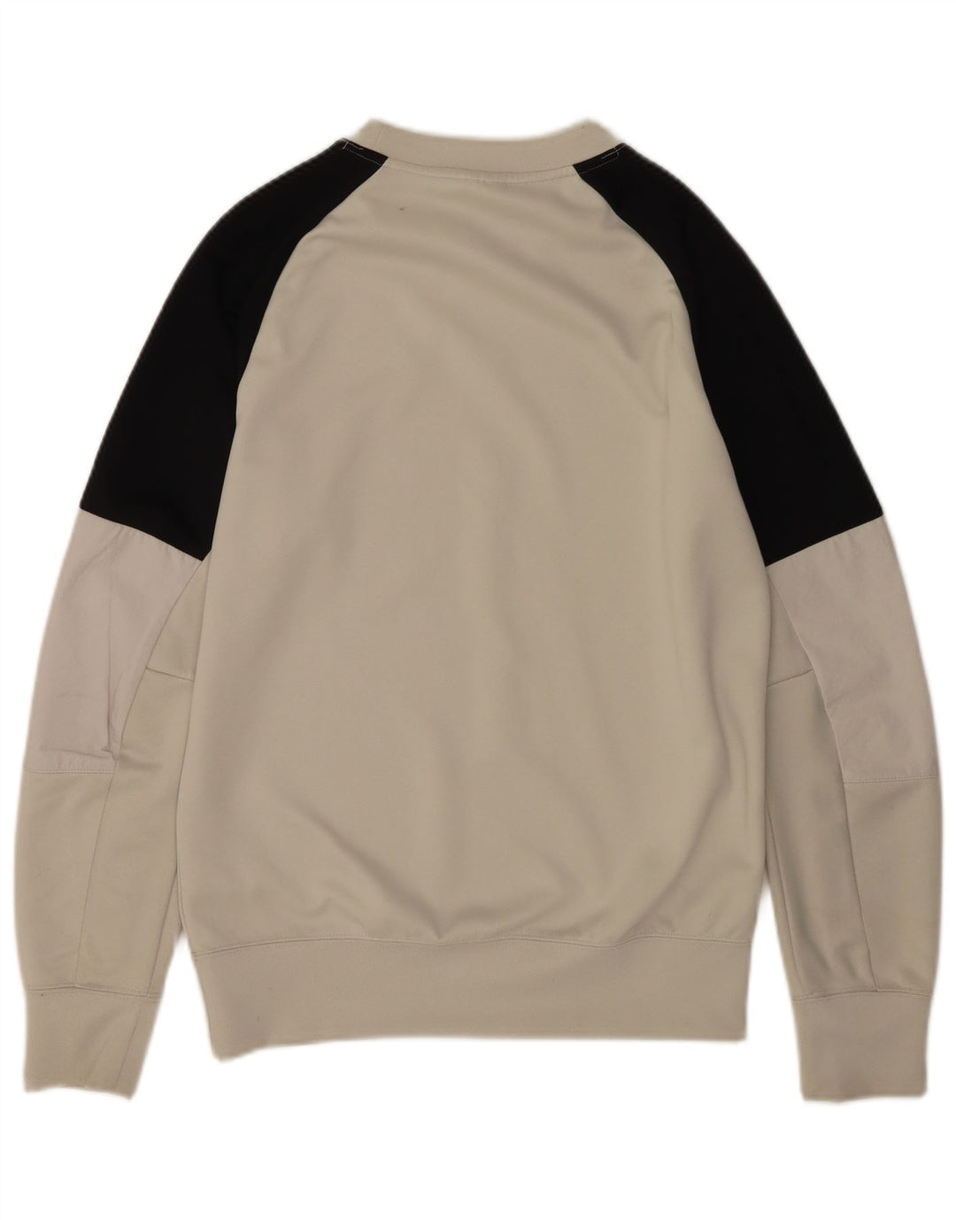 Nike Hombre Sudadera Estampada Jersey Pequeño Gris Colorblock Poliéster