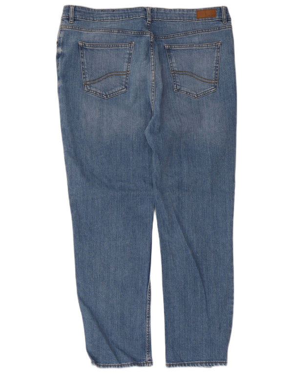 Vaqueros rectos Chesham Girlfriend para mujer de Fat Face UK 40 Large W36 L27 Azul