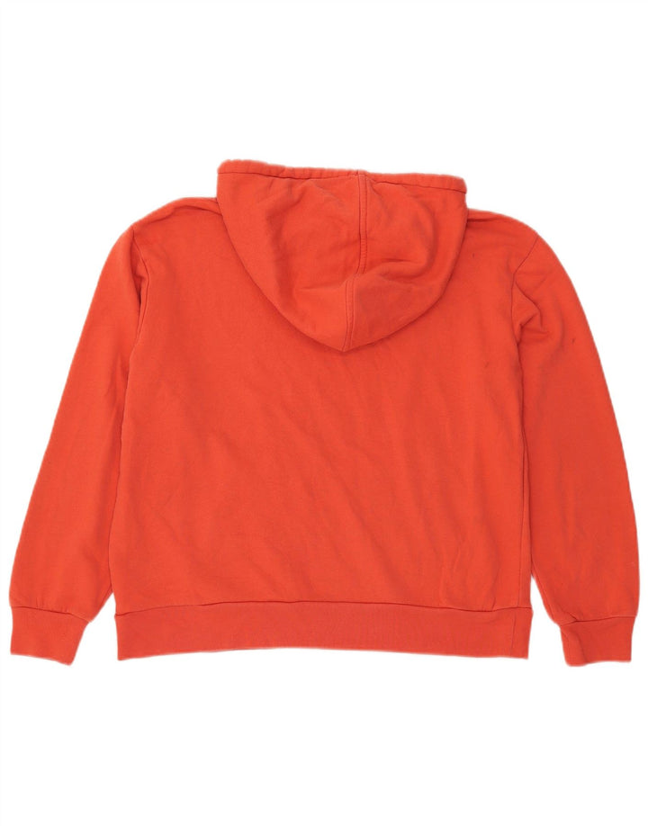 Marks & Spencer Jersey con capucha extragrande para mujer UK 12 Algodón naranja mediano