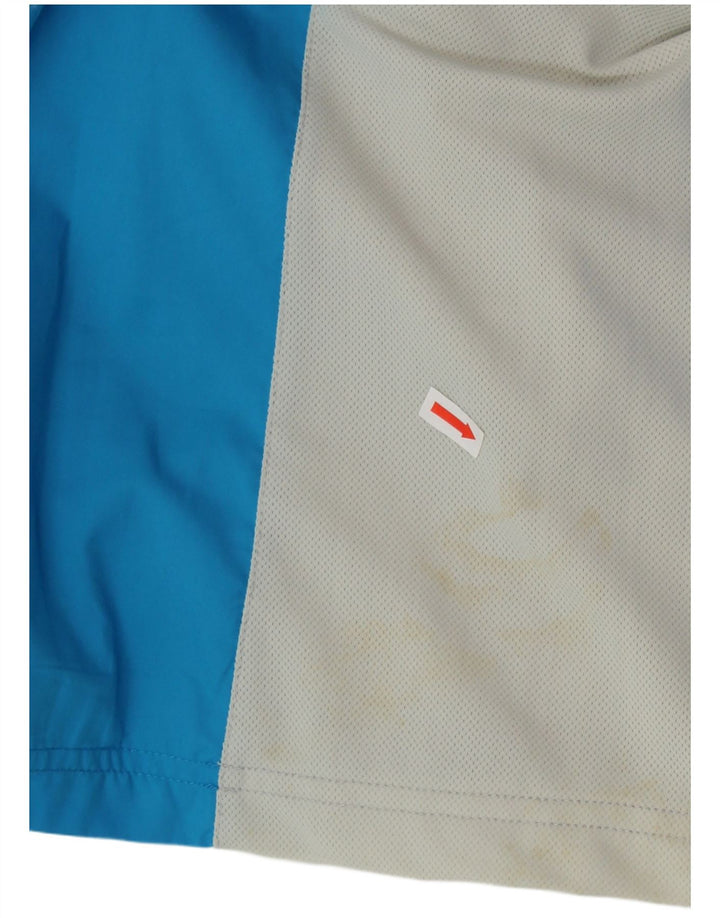 FILA Chaqueta de chándal para mujer UK 40 Poliéster con bloques de color azul medio