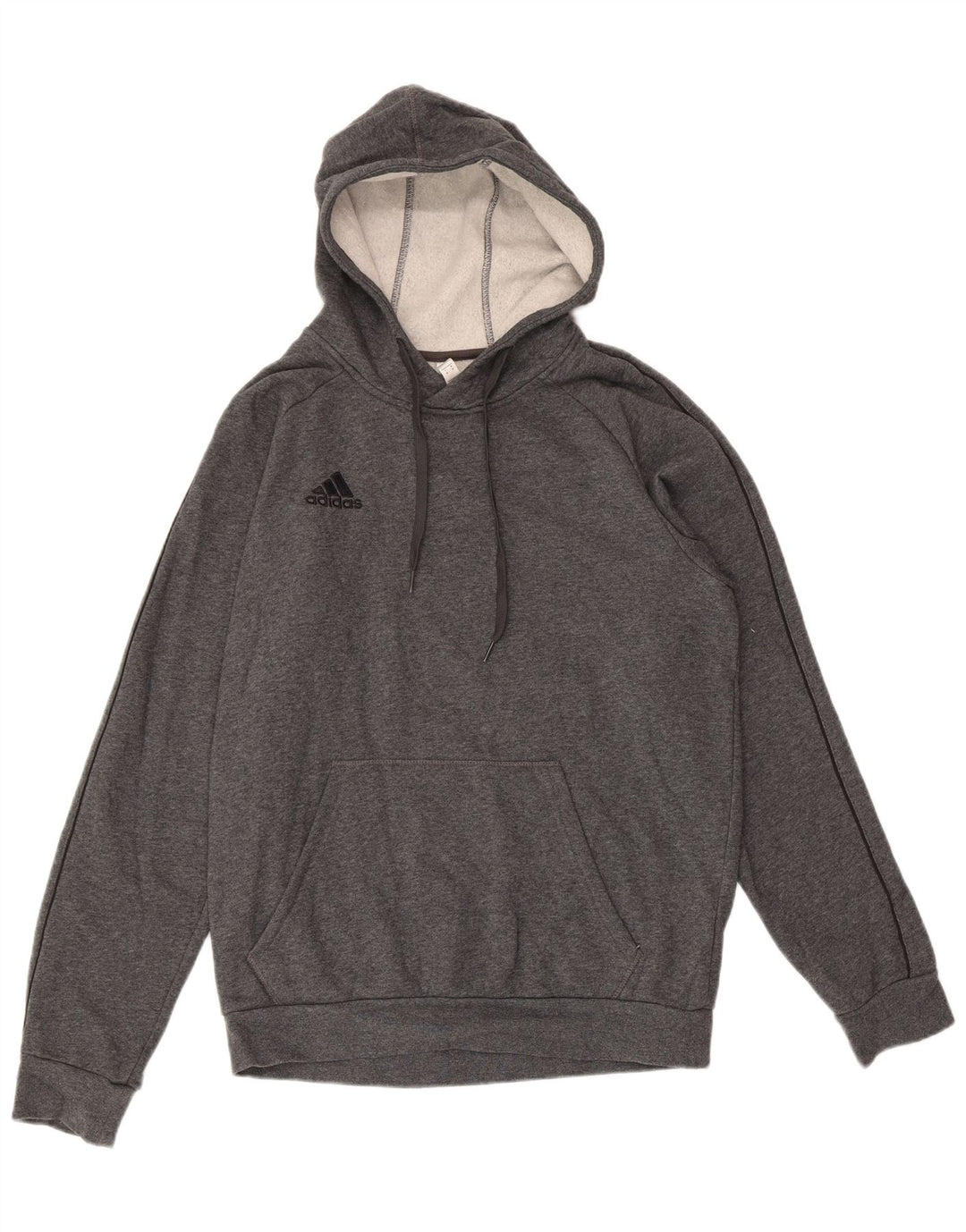 ADIDAS Hombre Sudadera con capucha Jumper Gris Medio