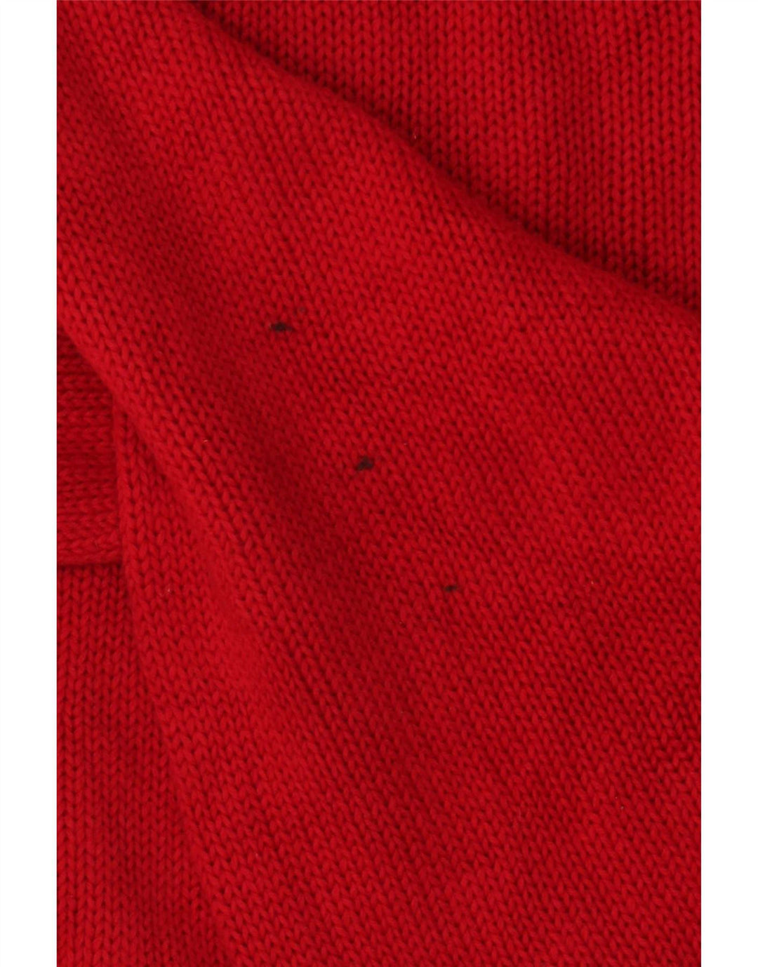 Chaps - Jersey de cuello redondo para hombre, talla grande, algodón rojo