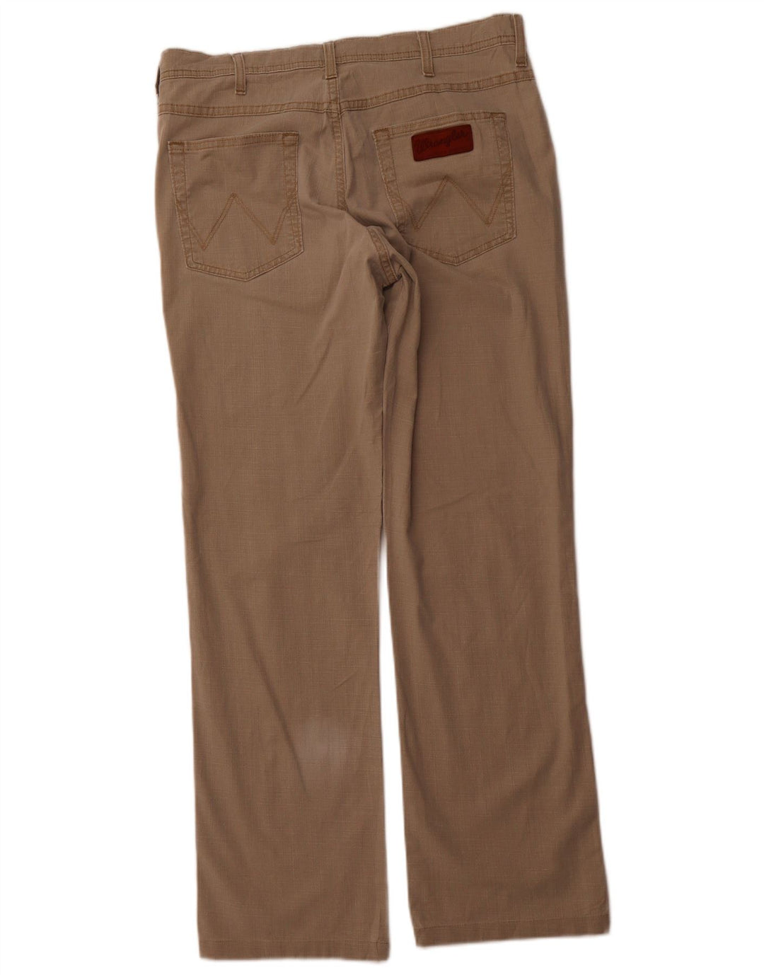 WRANGLER Pantalones casuales rectos elásticos Arizona para hombre W34 L30 Marrón