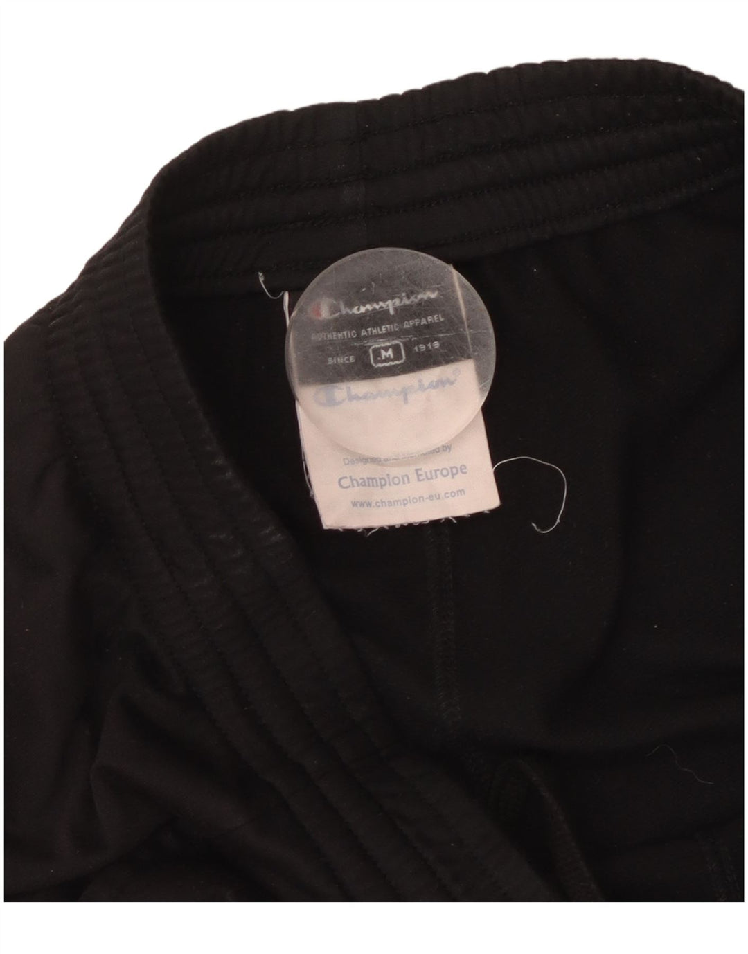 CHAMPION Pantalón Chándal Hombre Mediano Negro Poliéster