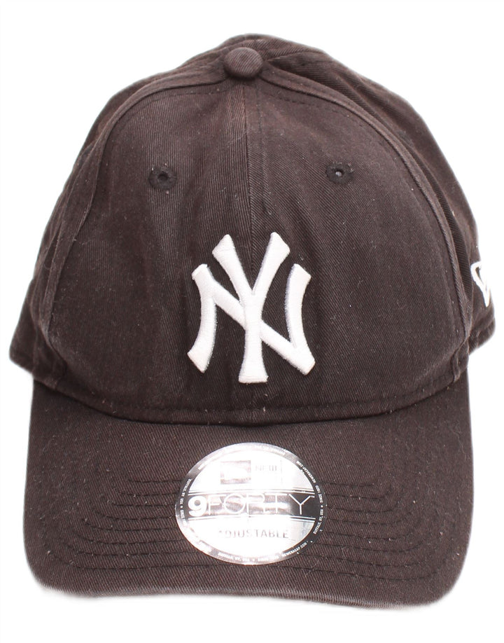 New Era Gorra de béisbol gráfica para hombre Talla única Algodón negro