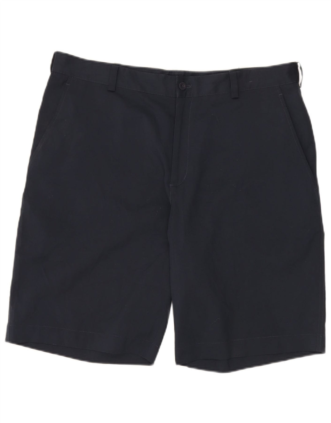 Nike Mens Dri Fit Chino Shorts W36 Grande Azul Marino Poliéster