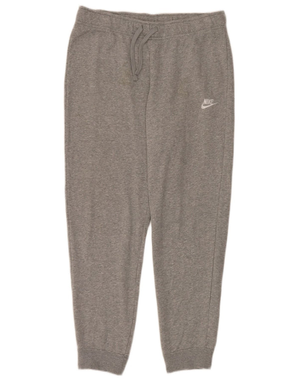 Nike Mujer Chándal Pantalones Joggers UK 44 Grande Gris Algodón Deportes