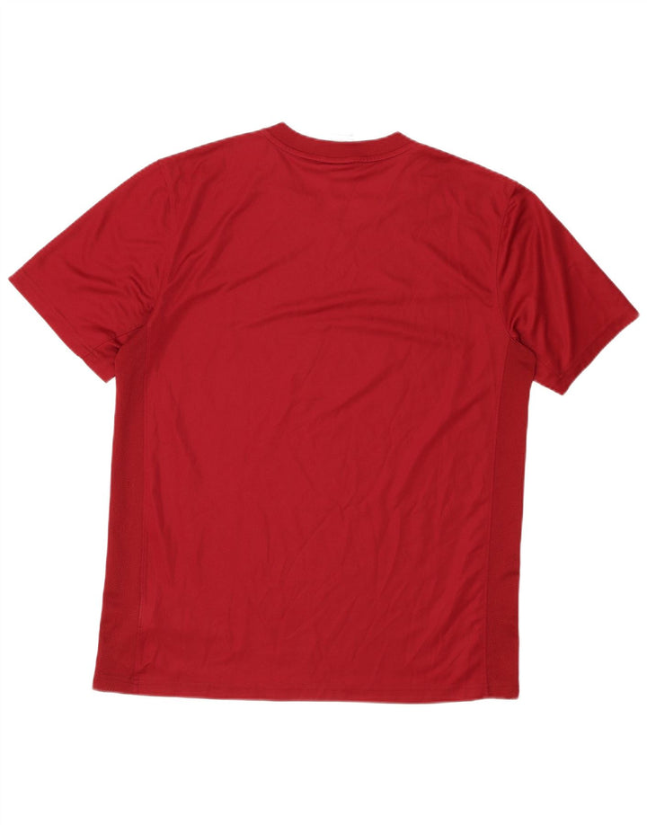 Nike - Camiseta Dri Fit para hombre, talla grande, poliéster granate