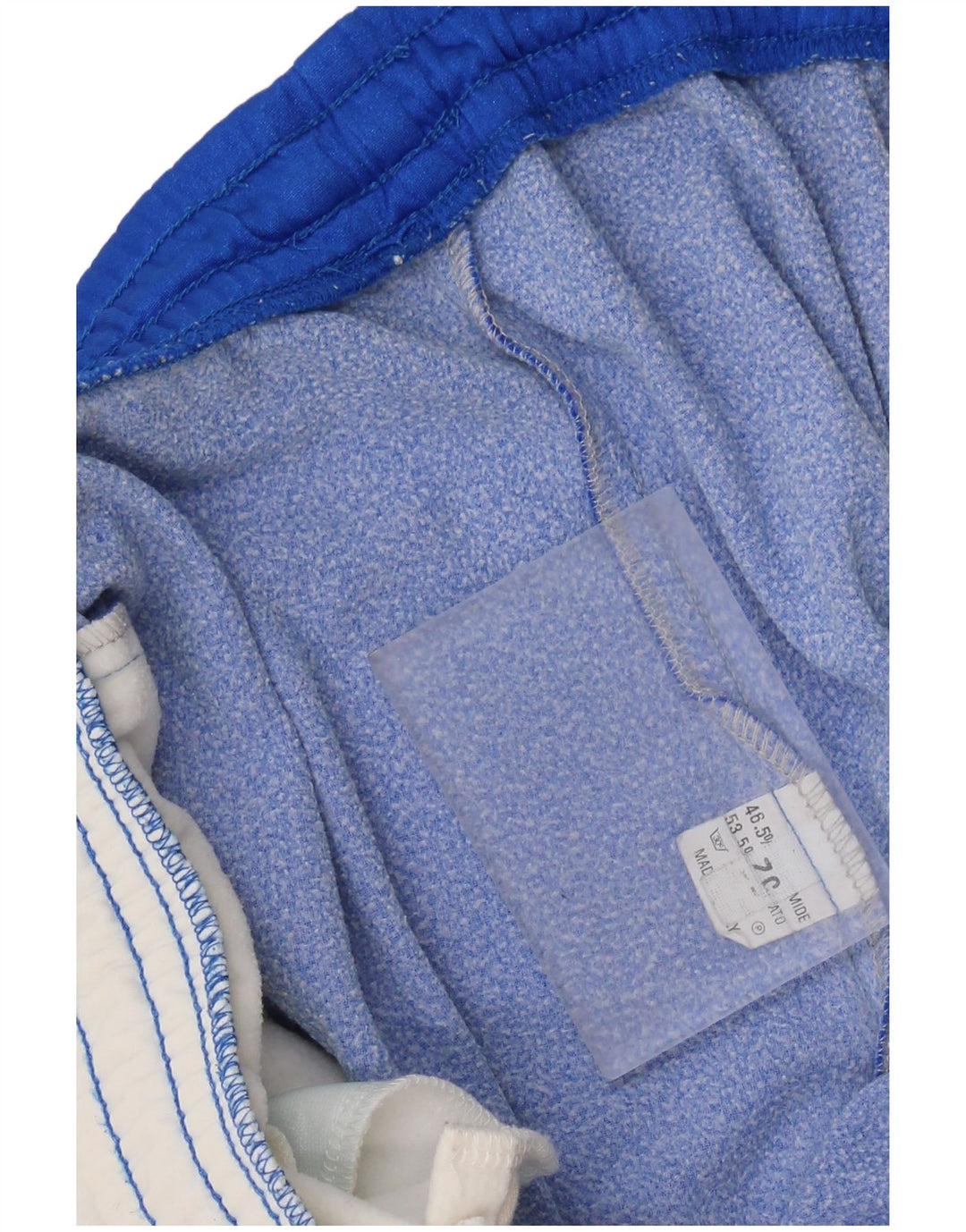 ASICS Pantalones de chándal gráficos para hombre Joggers IT 52 XL Azul Colorblock