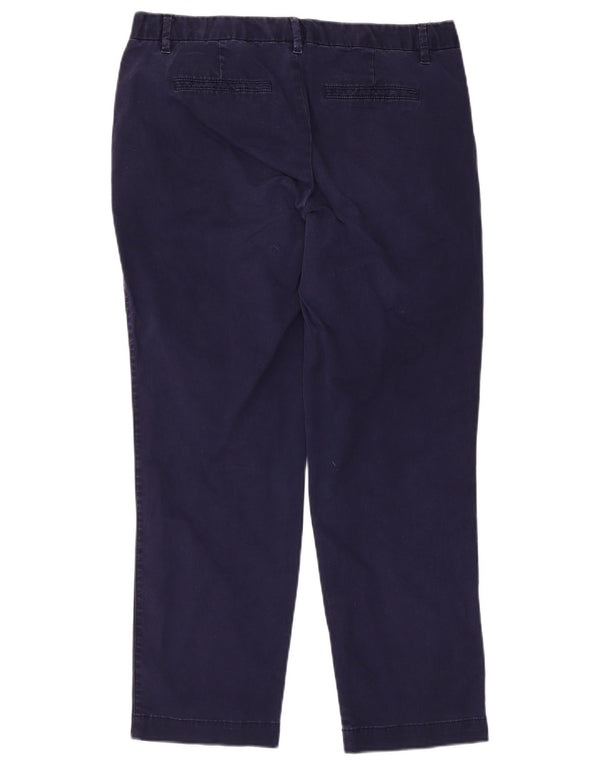 Gap Pantalones cortos ajustados para mujer US 8 Medium W32 L26 Azul marino Algodón