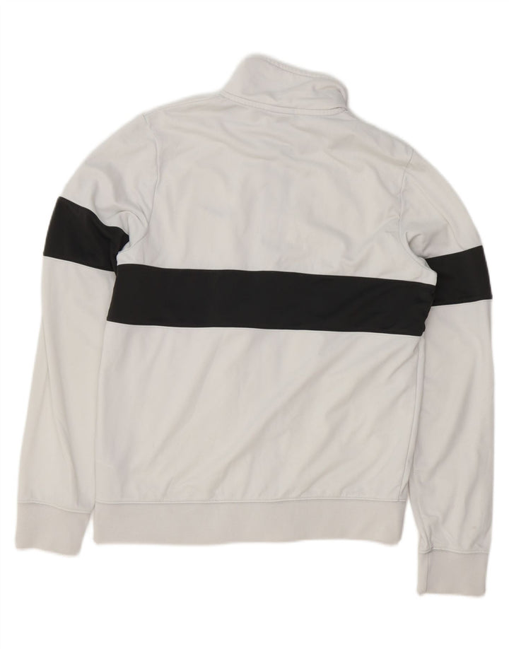 NIKE Hombre Chándal Top Jacket Medium Blanco Colorblock Poliéster