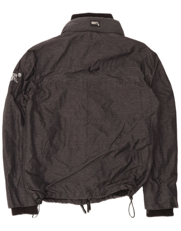 Superdry Chaqueta cortavientos para hombre UK 44 2XL Poliéster negro