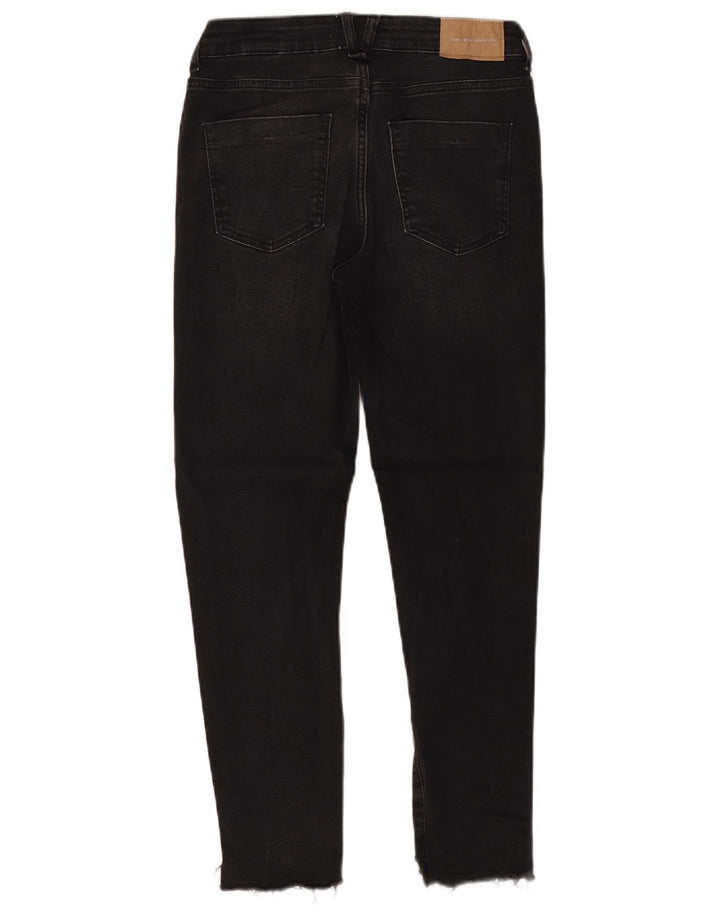 Zara Vaqueros pitillo para mujer EU 38 Small W28 L27 Negro