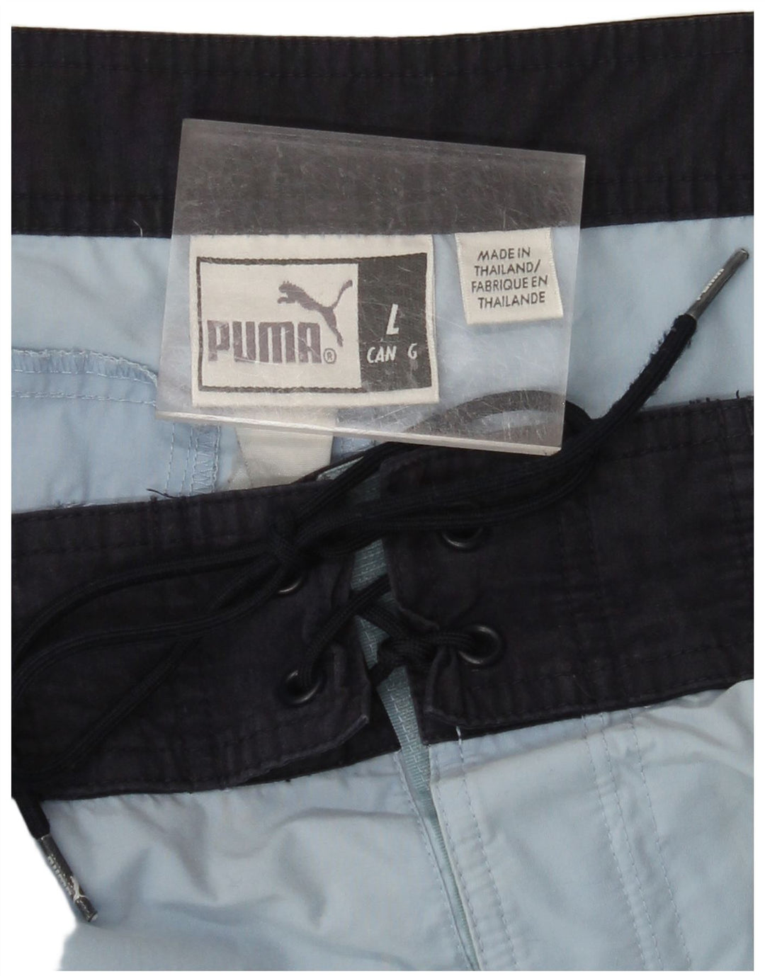 PUMA Bañador para hombre, talla grande, color azul