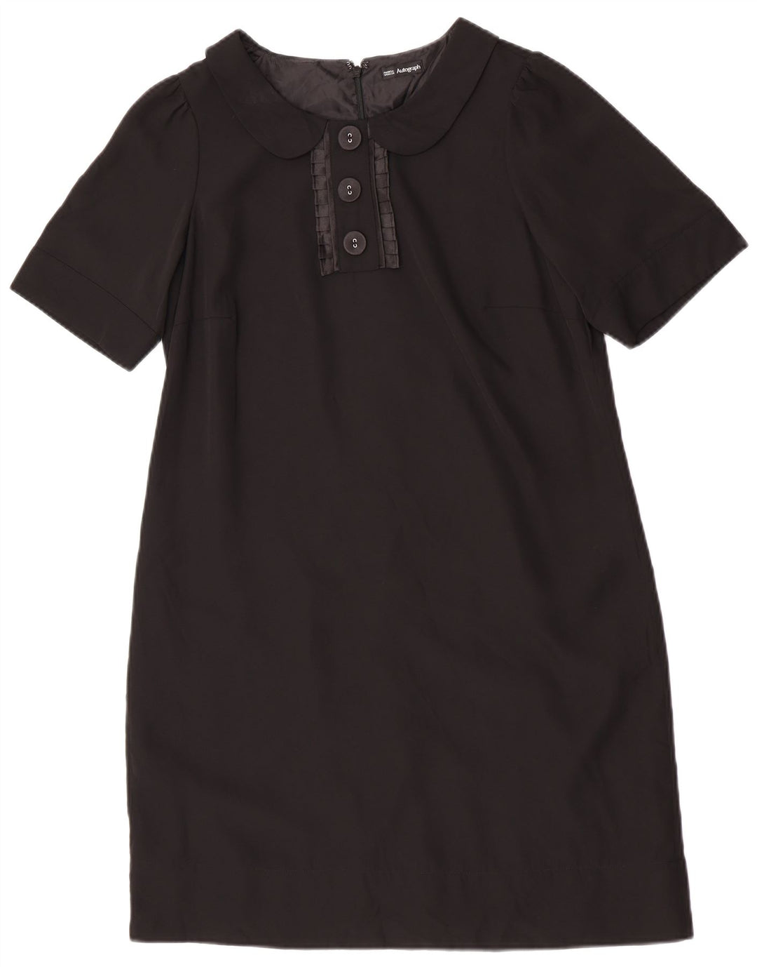 Marks & Spencer Vestido recto autógrafo para mujer UK 44 Mediano Negro