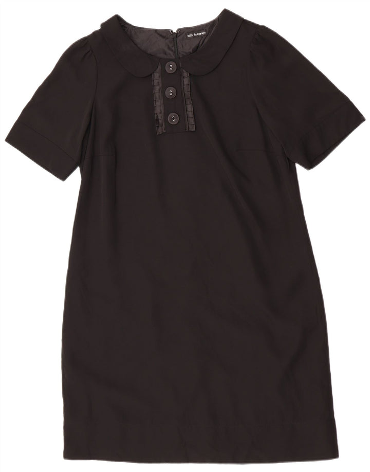Marks & Spencer Vestido recto autógrafo para mujer UK 44 Mediano Negro