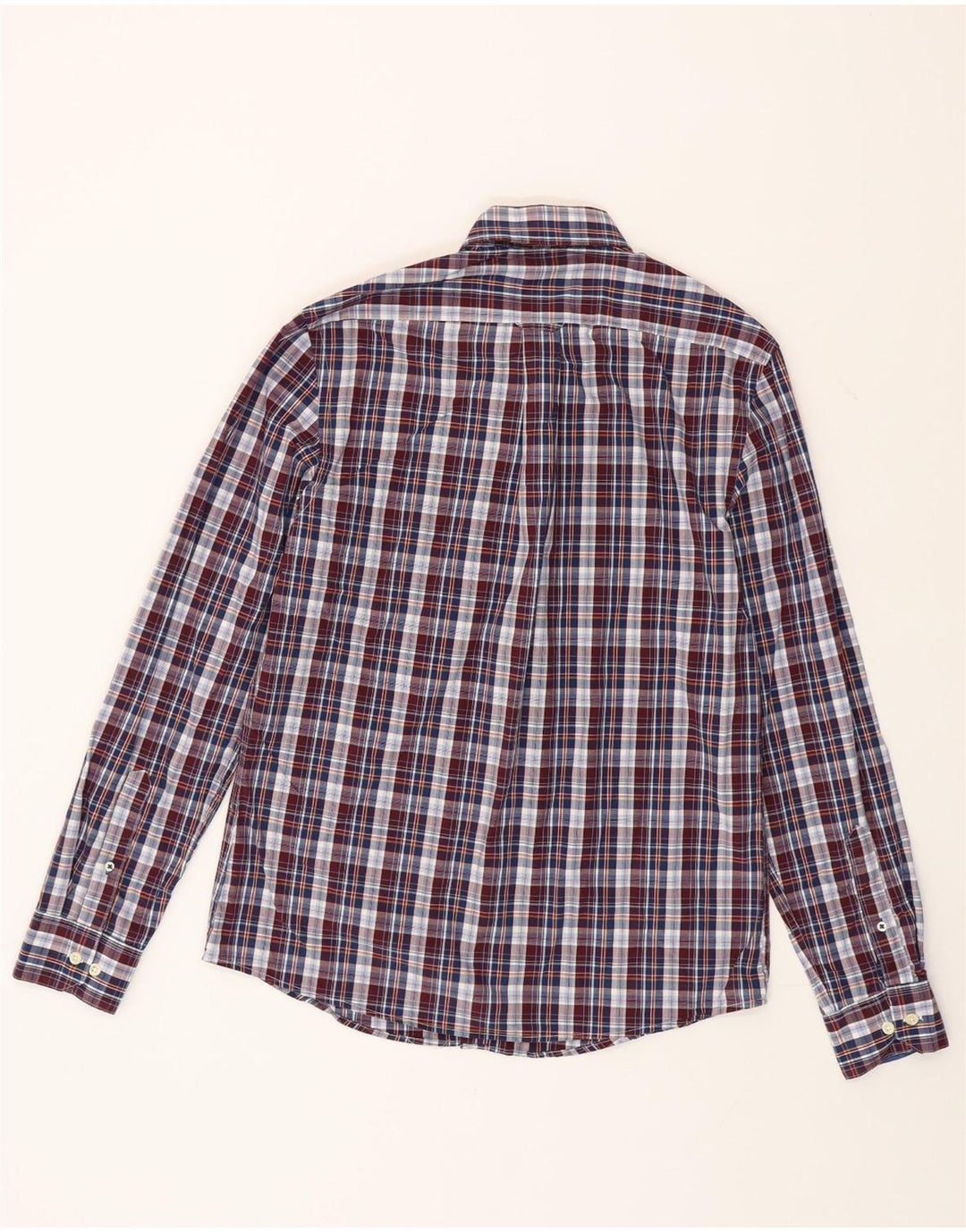 Camisa Hombre Izod Mediana Algodón Cuadros Multicolor