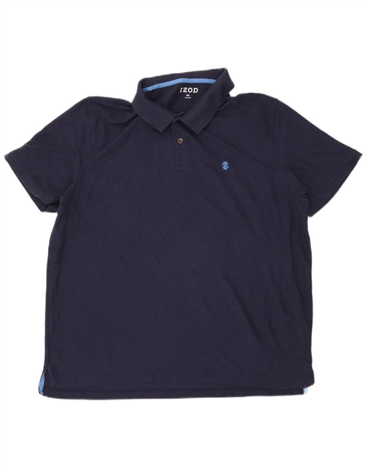 IZOD Polo Hombre 2XL Azul Marino Algodón