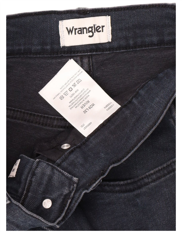 WRANGLER Vaqueros River Slim para Hombre W29 L29 Algodón Azul Marino