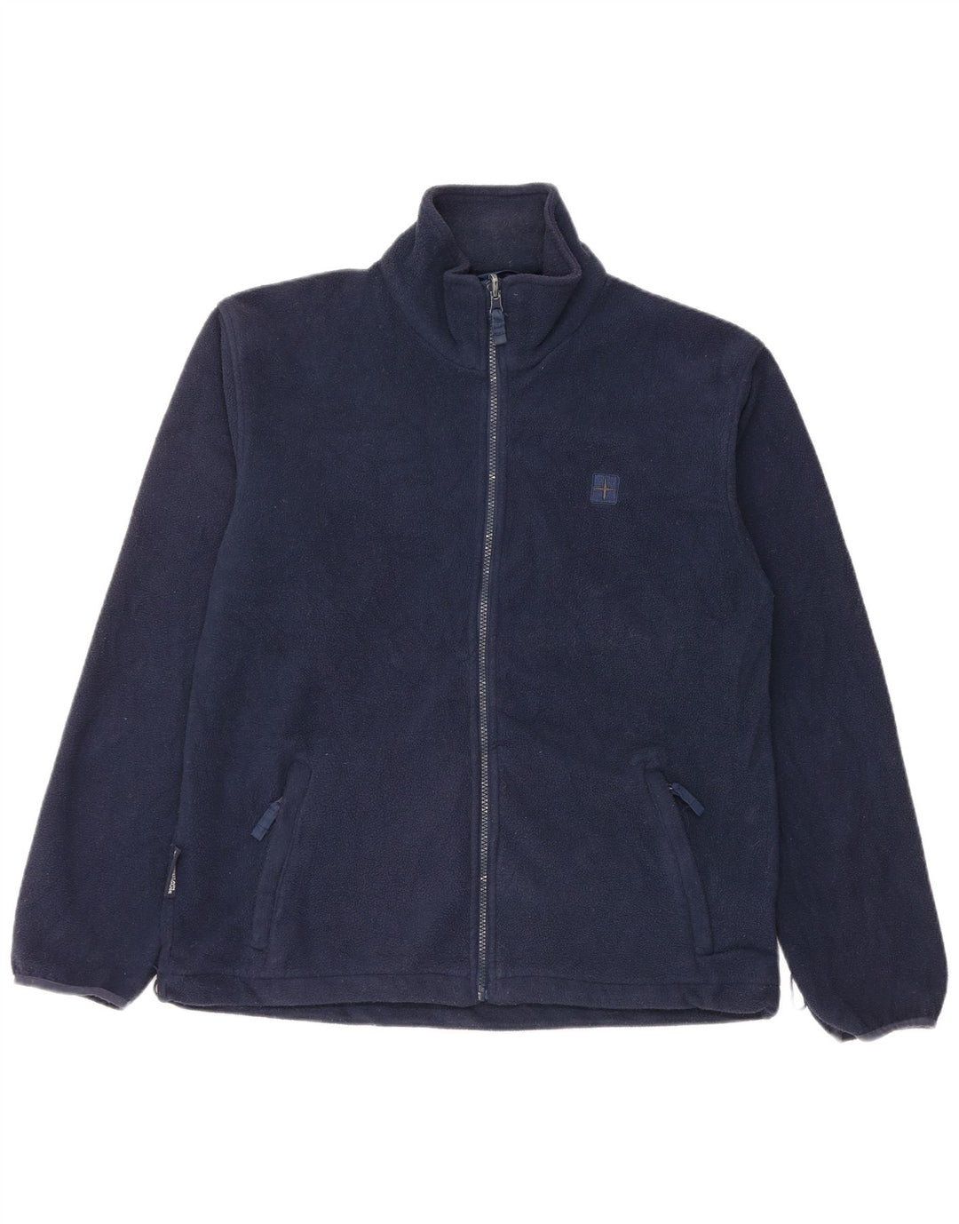 Chaqueta polar para hombre Mountain Warehouse ES 38 Mediana Azul marino Poliéster