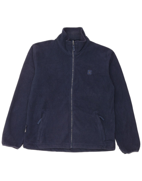 Chaqueta polar para hombre Mountain Warehouse ES 38 Mediana Azul marino Poliéster
