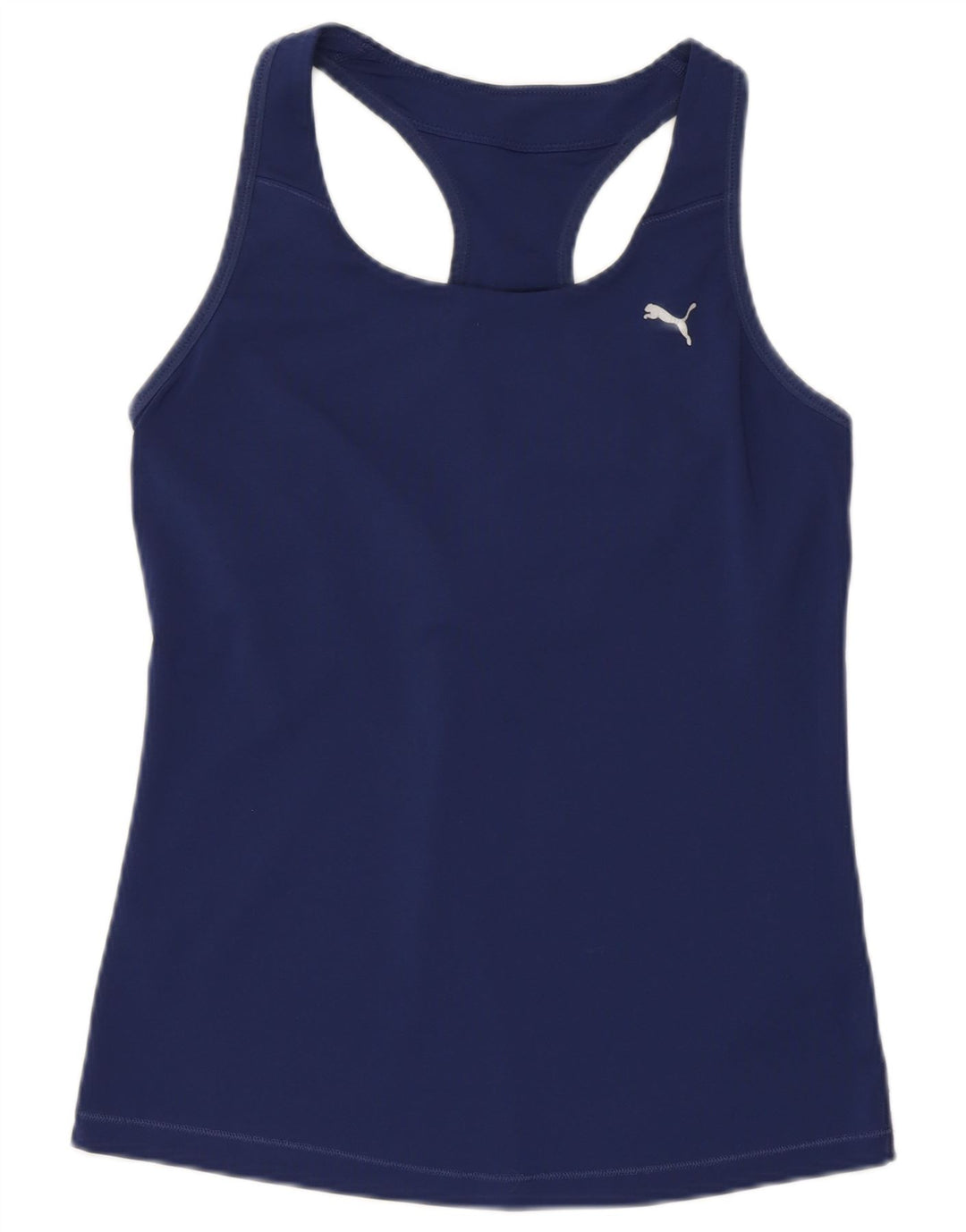 PUMA Camiseta sin mangas para mujer UK 16 Large Azul marino Poliéster