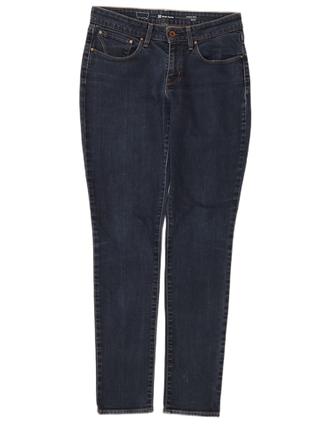 LEVI'S Jeans ajustados de talle moderno y curva audaz para mujer W30 L32 Algodón azul