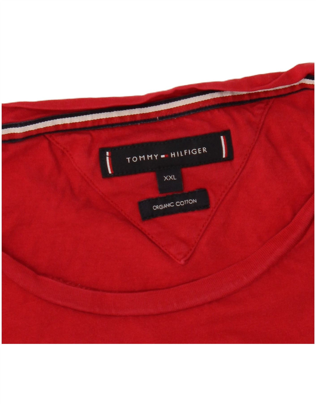 Tommy Hilfiger Mujer UK 20 2XL Algodón Rojo